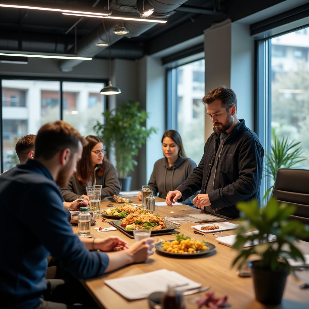 TechFood Türkiye ekibi ve merkez ofisi